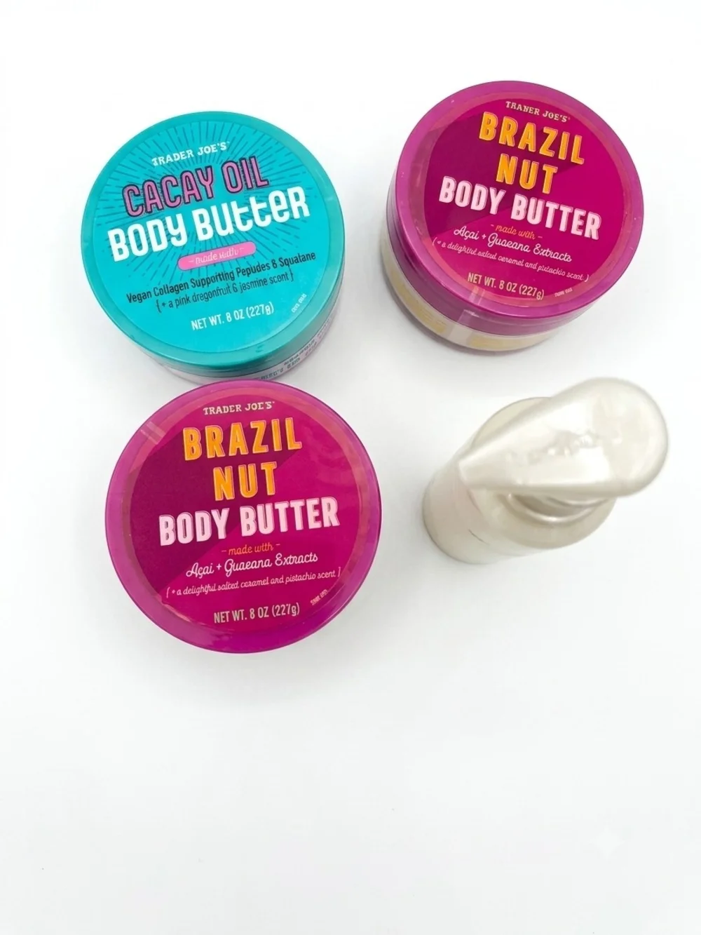 Trader Joe's Brazil Nut, Cacay Oil Body Butter, Lemongrass Body Oil NEW!!!